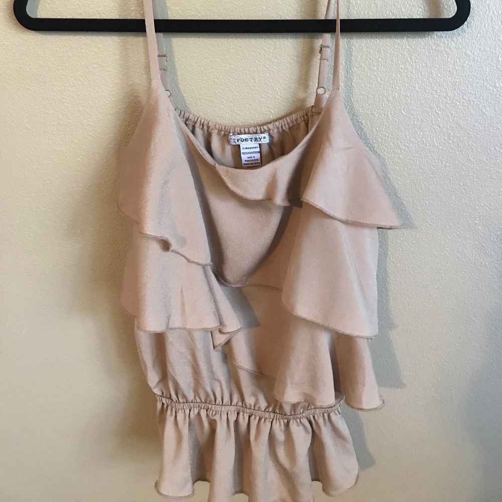 Beige Polyester Top - image 5